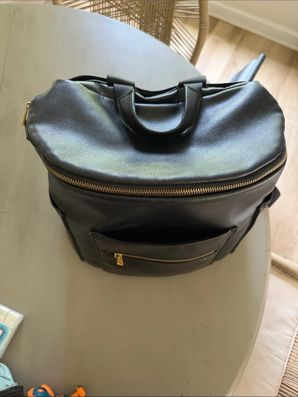 Fawn Design Black Original Diaper Bag